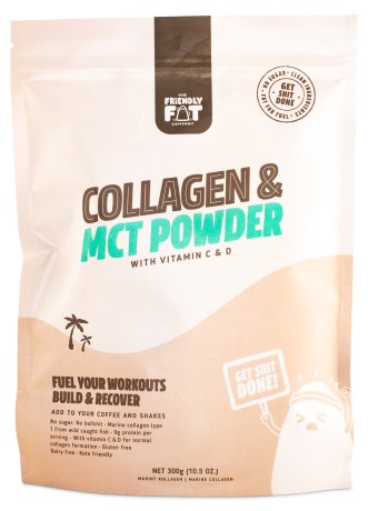 The Friendly Fat Company MCT +  Collagen,  - The Friendly Fat Company