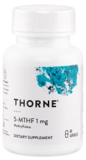 Pienoiskuva Thorne 5-MTHF 1 mg, 60 kapselia