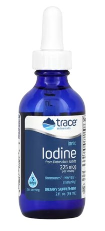 Trace Minerals Liquid Ionic Iodine from Potassium Iodide ,  - Trace Minerals Research