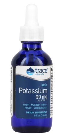 Trace Minerals Liquid Ionic Potassium,  - Trace Minerals Research