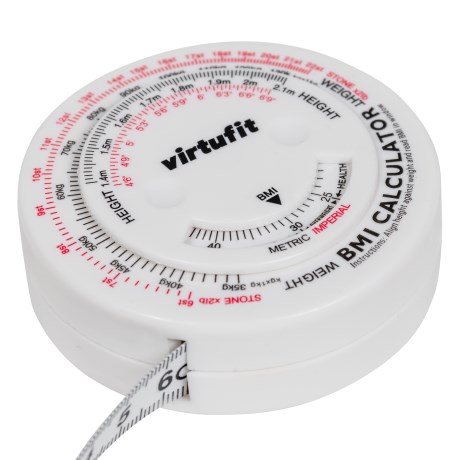 Virtufit Measuring Tape with BMI Calculator ,  - Virtufit