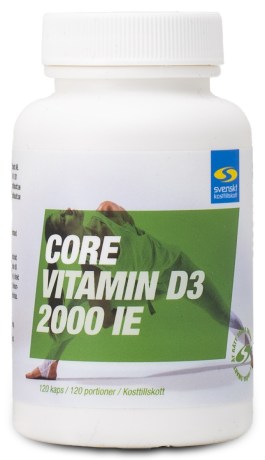 Vitamin D3 2000 IE+,  - Svenskt Kosttillskott