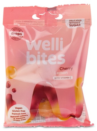 Wellibites Drops C-vitamiinilla,  - Wellibites