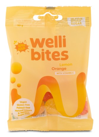 Wellibites Super Sour Vitamin C,  - Wellibites