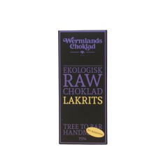 WermlandsChoklad Raakasuklaa LUOMU